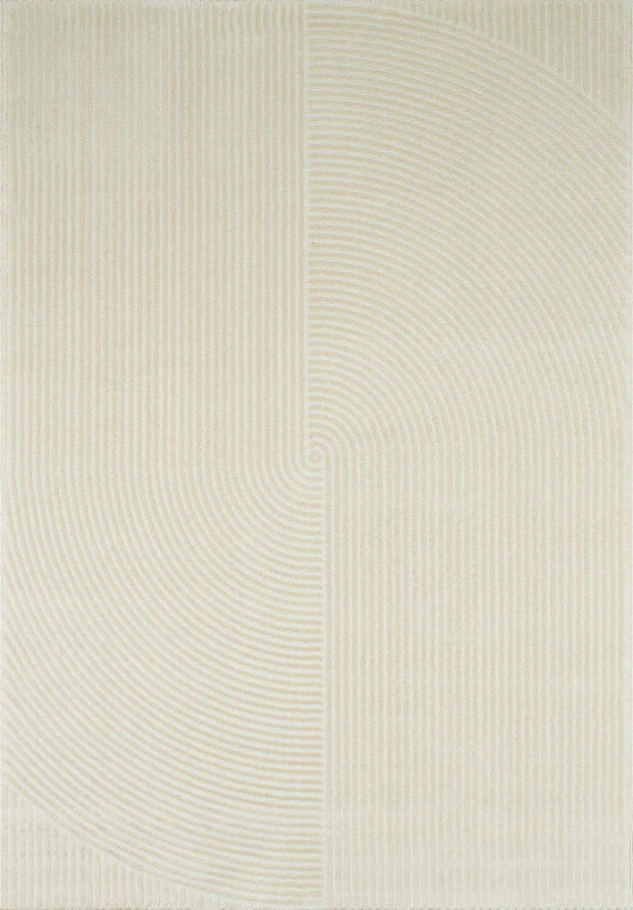 BIANCA - Tapis crème à poil ras 159