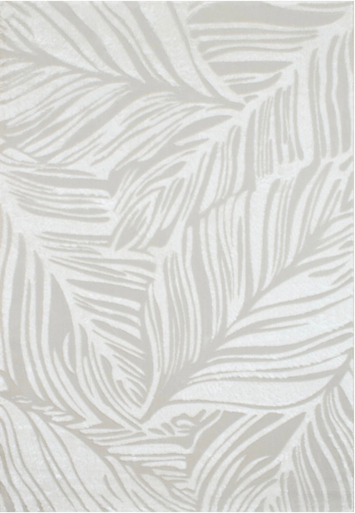 LIPARIS - Tapis crème à poils ras