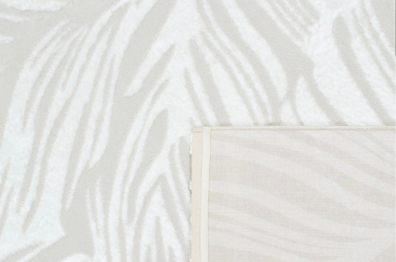 LIPARIS - Tapis crème à poils ras