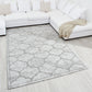 TUANA - Tapis Gris Quadrilope