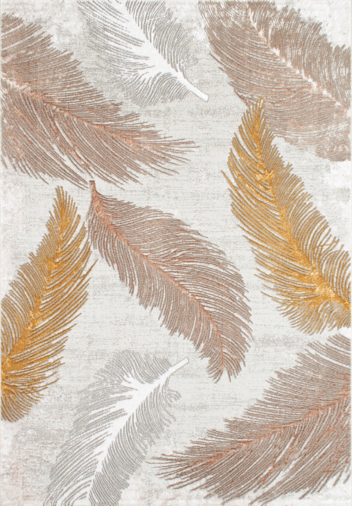 LIPARIS - Tapis beige à poils ras