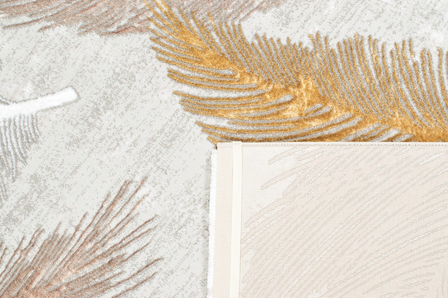 LIPARIS - Tapis beige à poils ras