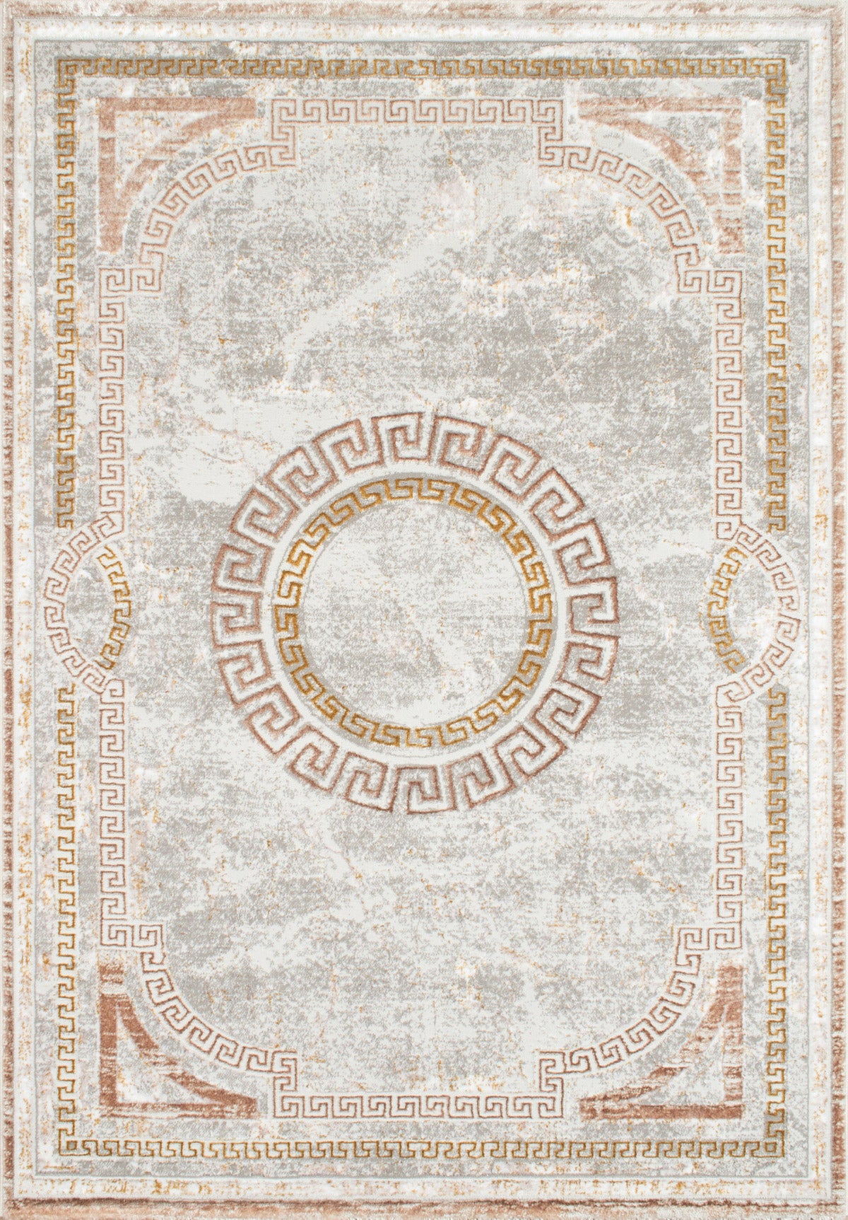 LIPARIS - Tapis beige à poils ras